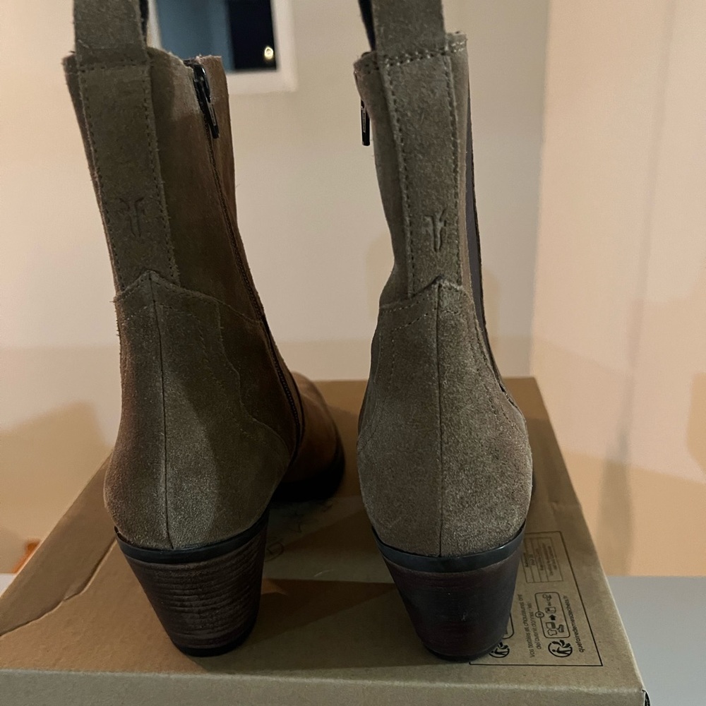 Frye Suede Chelsea Boots - women